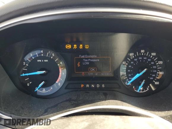 2013 Ford Fusion SE with VIN 3FA6P0HR3DR128298, listed as a Copart auction lot 52674515 with 161,936 mi miles and Salvage Title. Bid and sale history available at DreamBid. Image 9.