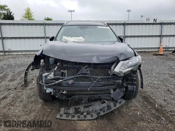 2017 Nissan Rogue SL with VIN JN8AT2MV6HW283644, listed as a Copart auction lot 55781785 with 90,233 mi miles and Salvage title. Bid and sale history available at DreamBid. Image 5.