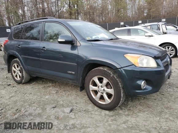 2010 Toyota RAV4 Limited with VIN JTMDF4DV8A5034916, listed as a Copart auction lot 81461364 with 137,654 mi miles and Clean title. Bid and sale history available at DreamBid. Image 4.