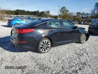 2015 Kia Optima SX Turbo with VIN 5XXGR4A63FG471338, listed as a Copart auction lot 48134875 with 81,358 mi miles and Salvage Title. Bid and sale history available at carsss.com. Image 3.