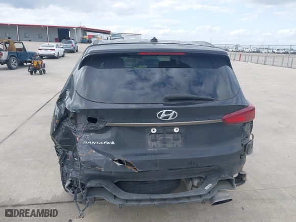 2019 Hyundai Santa Fe SE with VIN 5NMS23AD1KH074388, listed as a IAAI auction lot 41539007 with 123,570 mi miles. Bid and sale history available at carsss.com. Image 17.