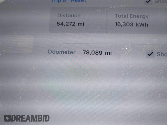 2017 Tesla Model S 60 z VIN 5YJSA1E13HF228486, wystawiony jako IAAI lot #42092686 z przebiegiem 78 089 mil mil oraz . Historia ofert i sprzedaży dostępna na DreamBid. Obrazek 15.