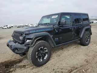 2024 Jeep Wrangler Rubicon with VIN 1C4RJXR6XRW291900, listed as a Copart auction lot 61682885 with Not provided miles and Salvage title. Bid and sale history available at DreamBid. Image 1.