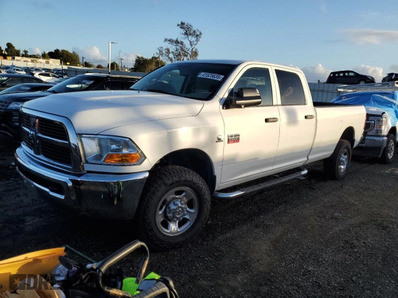 2012 Ram 2500 ST with VIN 3C6UD5HL9CG226062, listed as a Copart auction lot 41525635 with 78,086 mi miles and Salvage Title. Bid and sale history available at carsss.com. Image 1.