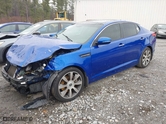 2012 Kia Optima SX with VIN 5XXGR4A68CG080942, listed as a IAAI auction lot 41620668 with 1 mi miles. Bid and sale history available at carsss.com. Image 17.