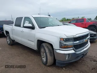 2017 Chevrolet Silverado 1500 LT with VIN 3GCPCREC7HG212382, listed as a IAAI auction lot 41896791 with 129,264 mi miles. Bid and sale history available at carsss.com. Image 1.
