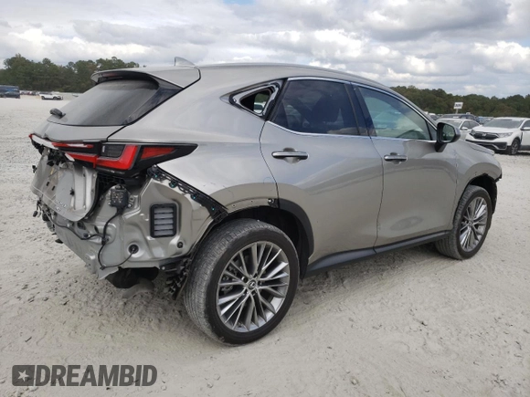 2023 Lexus NX with VIN 2T2GKCEZ8PC010465, listed as a Copart auction lot 77894374 with 18,269 mi miles and Salvage Title. Bid and sale history available at carsss.com. Image 3.