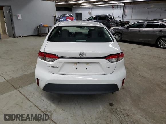 2024 Toyota Corolla LE with VIN 5YFB4MDE5RP162199, listed as a Copart auction lot 55276125 with 22,440 mi miles and Clean Title. Bid and sale history available at DreamBid. Image 6.