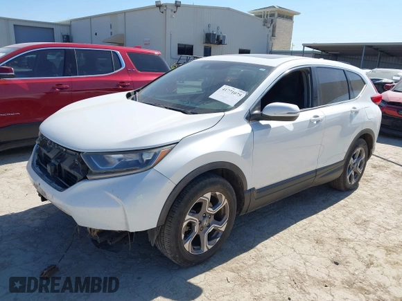2019 Honda CR-V EX with VIN 7FARW1H55KE019518, listed as a IAAI auction lot 41771075 with 139,546 mi miles. Bid and sale history available at carsss.com. Image 17.
