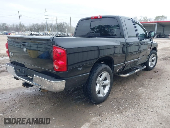 2008 Dodge 1500 SLT with VIN 1D7HA18N08J153656, listed as a IAAI auction lot 41586690 with 133,930 mi miles and . Bid and sale history available at DreamBid. Image 4.