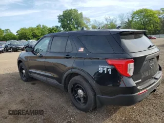 2021 Ford Police Interceptor Utility z VIN 1FM5K8AB9MGA18861, wystawiony jako Copart lot #57983875 z przebiegiem 45 170 mil mil oraz Szkoda całkowita • Salvage title. Historia ofert i sprzedaży dostępna na DreamBid. Obrazek 2.