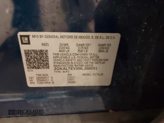 2021 GMC Terrain SLE z VIN 3GKALTEV5ML368091, wystawiony jako IAAI lot #42270275 z przebiegiem 59 442 mil mil oraz . Historia ofert i sprzedaży dostępna na DreamBid. Obrazek 9.