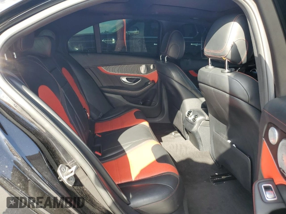 2017 Mercedes-Benz C 63 S AMG with VIN 55SWF8HB1HU183241, listed as a Copart auction lot 65524854 with 80,709 mi miles and Salvage title. Bid and sale history available at DreamBid. Image 10.
