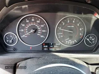 2015 BMW 4 Series 428i with VIN WBA3N3C55FK233471, listed as a Copart auction lot 51996865 with 129,520 mi miles and Salvage title. Bid and sale history available at DreamBid. Image 9.