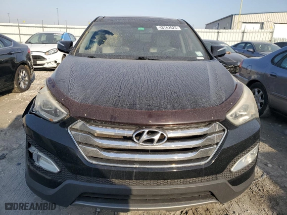 2013 Hyundai Santa Fe Sport with VIN 5XYZU3LB0DG011655, listed as a Copart auction lot 48782025 with 158,950 mi miles and Non Repairable. Bid and sale history available at carsss.com. Image 5.