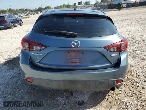 2015 Mazda 3 i Touring with VIN 3MZBM1L70FM202741, listed as a Copart auction lot 57301435 with 78,480 mi miles and Salvage title. Bid and sale history available at DreamBid. Image 6.