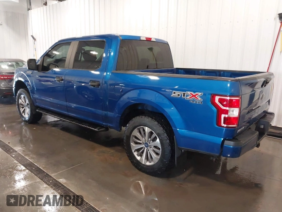 2018 Ford F-150 XL with VIN 1FTEW1EP0JKC63398, listed as a IAAI auction lot 41758777 with 74,961 mi miles. Bid and sale history available at carsss.com. Image 3.