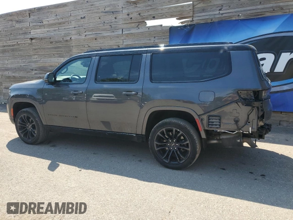 2024 Jeep Grand Wagoneer Series II с VIN 1C4SJSFP7RS158214, выставлен на аукционе Copart как лот 59907245 с пробегом 37 365 миль миль и Чистый • Clean title. История ставок и продаж доступна на DreamBid. Изображение 2.