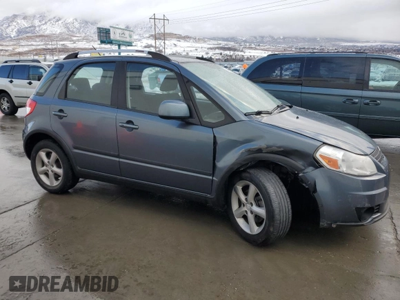2009 Suzuki SX4 Touring AWD with VIN JS2YB417996201508, listed as a Copart auction lot 44859495 with 84,811 mi miles and Salvage Title. Bid and sale history available at DreamBid. Image 4.