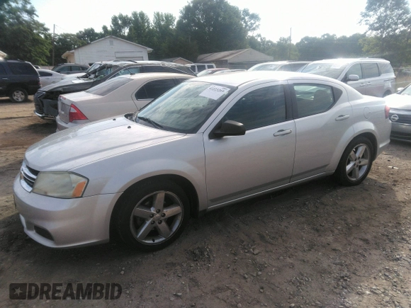 2012 Dodge Avenger SE with VIN 1C3CDZAB3CN151190, listed as a IAAI auction lot 42223269 with 194,540 mi miles and . Bid and sale history available at carsss.com. Image 2.