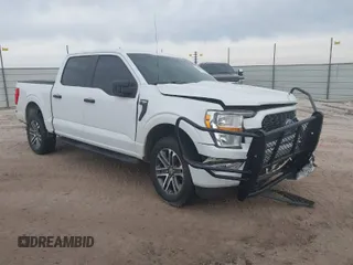 2021 Ford F-150 XL with VIN 1FTFW1E50MFD10476, listed as a IAAI auction lot 41553070 with 81,307 mi miles. Bid and sale history available at carsss.com. Image 1.