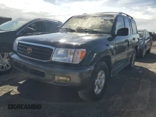 2000 Toyota Land Cruiser with VIN JT3HT05J8Y0083057, listed as a Copart auction lot 75249574 with 0 mi miles and Non Repairable. Bid and sale history available at carsss.com. Image 1.