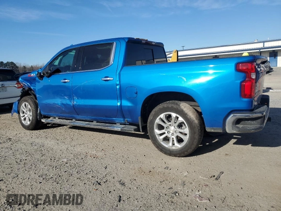 2023 Chevrolet Silverado 1500 LTZ with VIN 1GCUDGE87PZ249074, listed as a Copart auction lot 48901745 with 30,705 mi miles and Salvage Title. Bid and sale history available at DreamBid. Image 2.