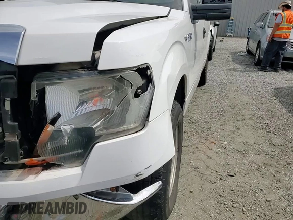 2013 Ford F-150 XL with VIN 1FTNF1CF2DKF00942, listed as a Copart auction lot 59525735 with 85,551 mi miles and Salvage title. Bid and sale history available at DreamBid. Image 13.