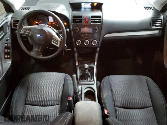 2014 Subaru Forester 2.5i Premium with VIN JF2SJACC6EG555939, listed as a Copart auction lot 44730455 with 121,390 mi miles and Salvage Title. Bid and sale history available at carsss.com. Image 8.