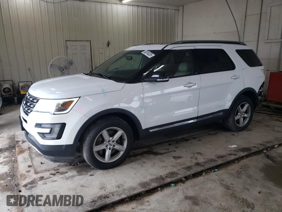 2017 Ford Explorer XLT with VIN 1FM5K8D81HGB68095, listed as a Copart auction lot 53816325 with 118,617 mi miles and Salvage Title. Bid and sale history available at DreamBid. Image 1.