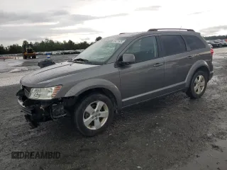 2012 Dodge Journey SXT z VIN 3C4PDCBG3CT264948, wystawiony jako Copart lot #59471525 z przebiegiem 88 092 mil mil oraz Szkoda całkowita • Salvage title. Historia ofert i sprzedaży dostępna na DreamBid. Obrazek 1.