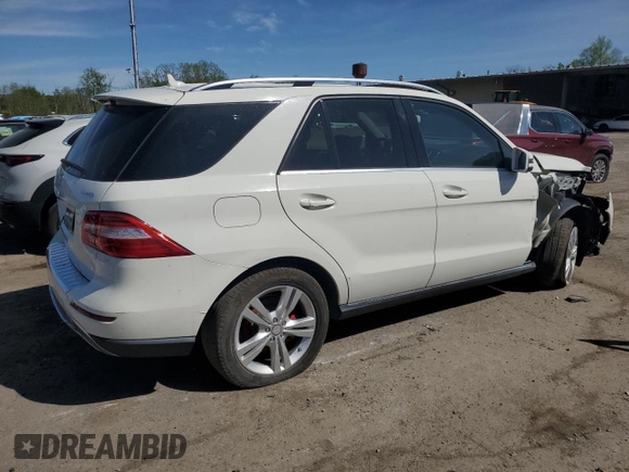 2012 Mercedes-Benz M 350 with VIN 4JGDA5HB1CA001038, listed as a Copart auction lot 55341585 with 144,744 mi miles and Clean Title. Bid and sale history available at DreamBid. Image 3.
