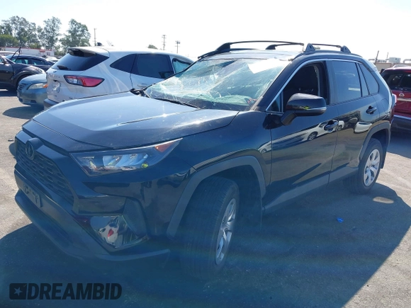 2020 Toyota RAV4 LE with VIN 2T3K1RFV8LW072304, listed as a IAAI auction lot 40094204 with 24,961 mi miles and . Bid and sale history available at DreamBid. Image 2.