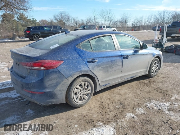 2017 Hyundai Elantra SE z VIN 5NPD74LF8HH187040, wystawiony jako IAAI lot #41350743 z przebiegiem 78 119 mil mil oraz . Historia ofert i sprzedaży dostępna na DreamBid. Obrazek 4.