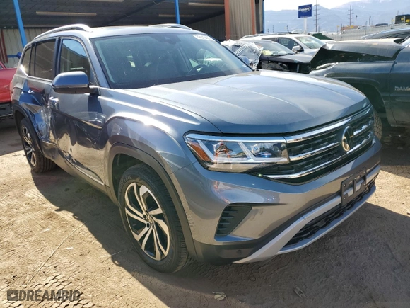 2023 Volkswagen Atlas 2.0T SEL with VIN 1V2BP2CA8PC502623, listed as a Copart auction lot 72645493 with 13,573 mi miles. Bid and sale history available at carsss.com. Image 4.