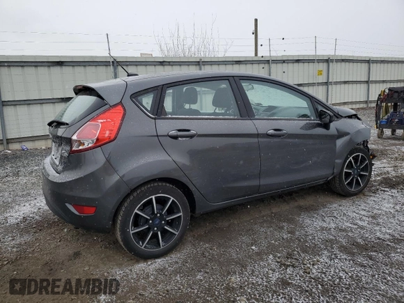 2018 Ford Fiesta SE with VIN 3FADP4EJ9JM123063, listed as a Copart auction lot 46088195 with 48,376 mi miles and Salvage Title. Bid and sale history available at carsss.com. Image 3.