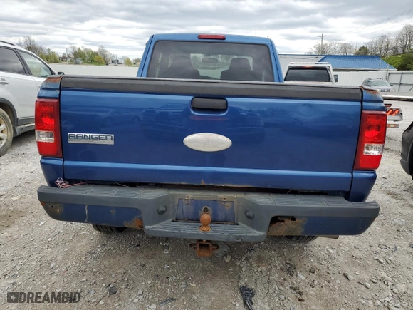 2008 Ford Ranger XLT with VIN 1FTYR44U28PA96651, listed as a Copart auction lot 53404115 with 194,086 mi miles and Clean Title. Bid and sale history available at carsss.com. Image 6.