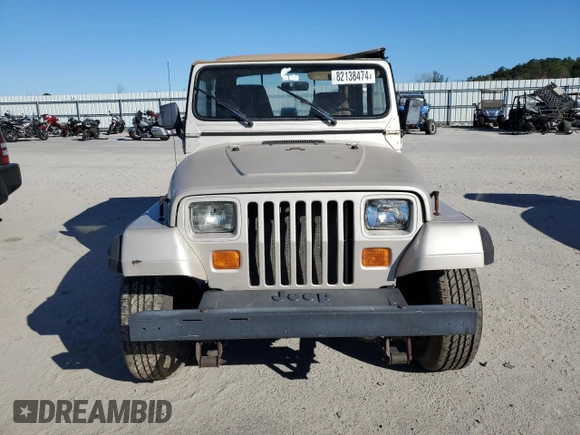 1995 Jeep Wrangler S with VIN 1J4FY19P4SP297464, listed as a Copart auction lot 82138474 with 177,010 mi miles and Clean Title. Bid and sale history available at carsss.com. Image 5.