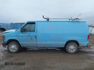 2012 Ford Econoline Cargo Commercial with VIN 1FTNE1EW4CDA80250, listed as a IAAI auction lot 41566553 with 197,626 mi miles and . Bid and sale history available at carsss.com. Image 14.