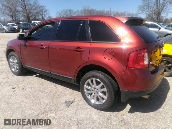 2014 Ford Edge SEL with VIN 2FMDK3JC3EBB06191, listed as a IAAI auction lot 41784832 with 142,847 mi miles. Bid and sale history available at carsss.com. Image 3.