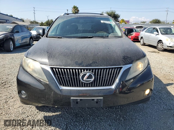 2011 Lexus RX 350 with VIN 2T2BK1BA7BC118064, listed as a Copart auction lot 65592965 with 129,497 mi miles and Salvage title. Bid and sale history available at DreamBid. Image 5.