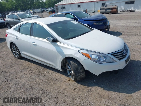 2015 Hyundai Azera z VIN KMHFG4JG3FA447672, wystawiony jako IAAI lot #42474930 z przebiegiem 125 425 mil mil oraz . Historia ofert i sprzedaży dostępna na DreamBid. Obrazek 1.