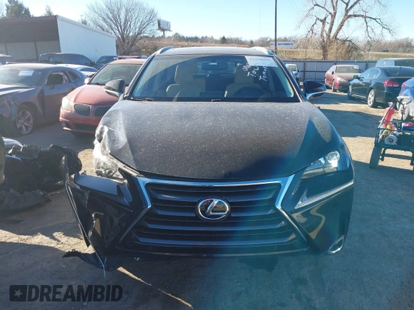 2017 Lexus NX with VIN JTJYARBZ3H2081119, listed as a IAAI auction lot 41256292 with 92,437 mi miles. Bid and sale history available at carsss.com. Image 12.