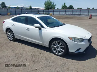 2015 Mazda 6 i Touring с VIN JM1GJ1T67F1164639, выставлен на аукционе IAAI как лот 42599088 с пробегом 80 348 миль миль и . История ставок и продаж доступна на DreamBid. Изображение 1.