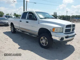 2003 Dodge 2500 ST z VIN 1D7KU28D43J537703, wystawiony jako IAAI lot #42150162 z przebiegiem 224 783 mil mil oraz . Historia ofert i sprzedaży dostępna na DreamBid. Obrazek 1.