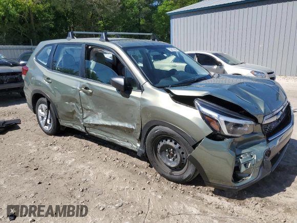 2021 Subaru Forester with VIN JF2SKAAC8MH412953, listed as a Copart auction lot 52617455 with 31,330 mi miles and Non repairable. Bid and sale history available at DreamBid. Image 4.
