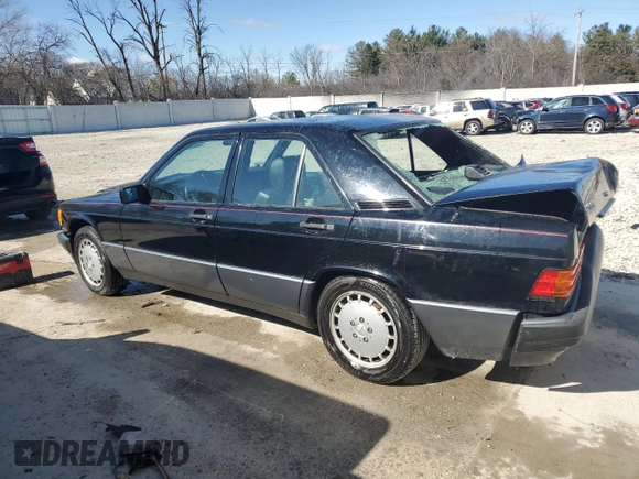 1993 Mercedes-Benz 190 z VIN WDBDA28D1PG007363, wystawiony jako Copart lot #53259095 z przebiegiem 85 393 mil mil oraz Nie do naprawy • Non repairable. Historia ofert i sprzedaży dostępna na DreamBid. Obrazek 2.
