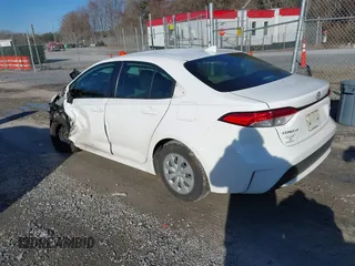 2021 Toyota Corolla L with VIN JTDDPMAE8MJ174820, listed as a IAAI auction lot 41565395 with 77,808 mi miles and . Bid and sale history available at DreamBid. Image 3.