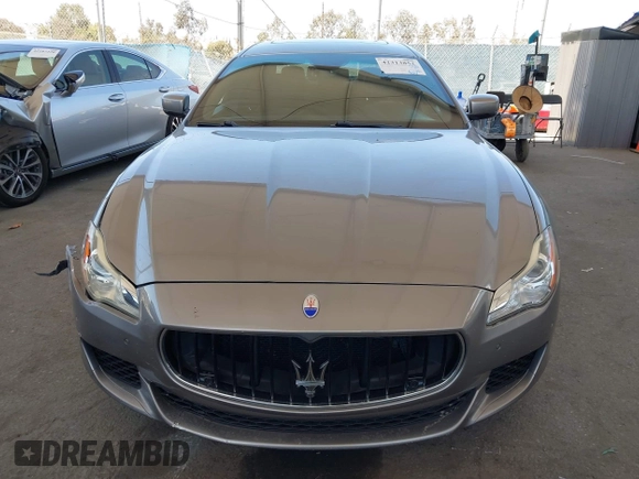 2015 Maserati Quattroporte S Q4 z VIN ZAM56RRAXF1131519, wystawiony jako IAAI lot #42313852 z przebiegiem 67 693 mil mil oraz . Historia ofert i sprzedaży dostępna na DreamBid. Obrazek 12.
