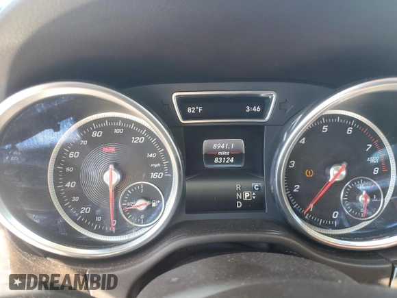 2017 Mercedes-Benz GLE 350 with VIN 4JGDA5HB2HA845922, listed as a Copart auction lot 54329535 with 83,124 mi miles and Salvage title. Bid and sale history available at DreamBid. Image 9.